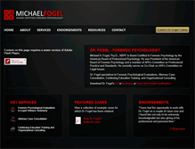 Tablet Screenshot of drmichaelfogel.com